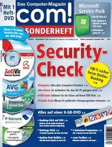 COM Magazin Sonderheft Security-Check Oktober - Dezember 2010