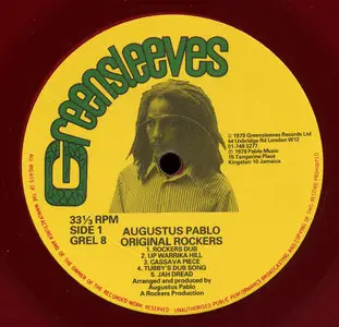 Augustus Pablo - Original Rockers (Greensleeves 1979) 24-bit/96kHz Vinyl Rip