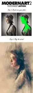 GraphicRiver ModernArt 2 Photoshop Action