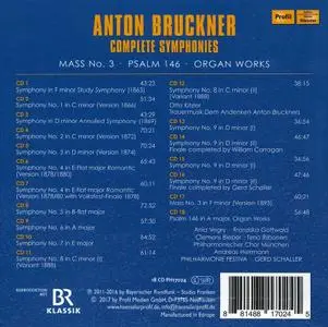 Gerd Schaller, Philharmonie Festiva - Anton Bruckner: Complete Symphonies [18CDs] (2017)