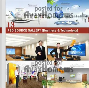 PSD Source Gallery - Business & Technology (Volume 13)