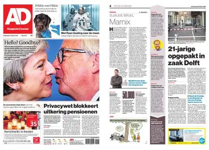 Algemeen Dagblad - Zoetermeer – 18 oktober 2018