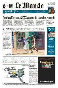 Le Monde du Vendredi 3 Août 2018
