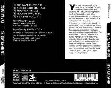 The Red Garland Trio - It's a Blue World (1999)