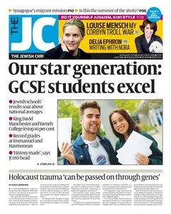 The Jewish Chronicle - 28 August 2015