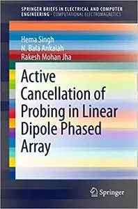 Active Cancellation of Probing in Linear Dipole Phased Array (Repost)