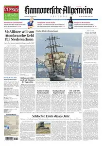 Hannoversche Allgemeine Zeitung - 26.08.2010