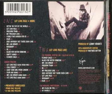 Lenny Kravitz - Let Love Rule (1989) [2CD] {2009 20th Anniversary Deluxe Edition}