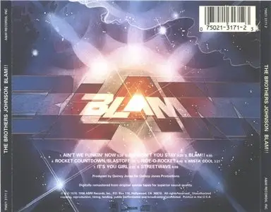 The Brothers Johnson - Blam!! (1978) {A&M Records}