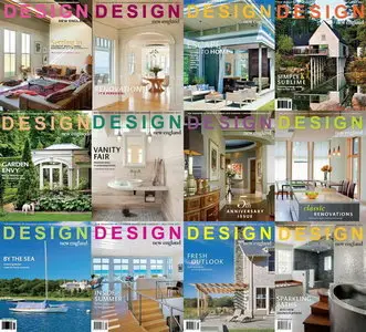 Design New England Magazine 2011-2012 Full Collection