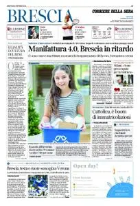 Corriere della Sera Brescia – 31 ottobre 2019