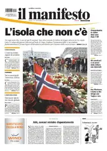 IL MANIFESTO 24 LUGLIO 2011