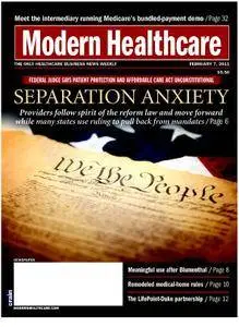 Modern Healthcare – February 07, 2011