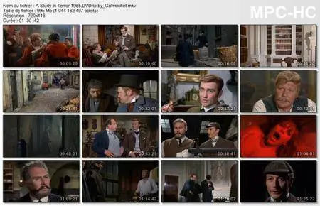 A Study in Terror / Sherlock Holmes contre Jack l'Eventreur (1965)