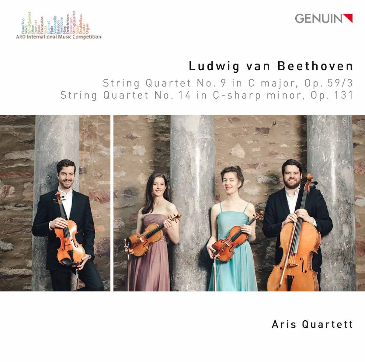 Aris Quartett - Beethoven: String Quartets Nos. 9 & 14 (2017)