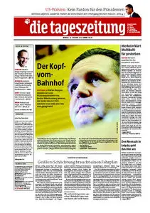 Tageszeitung TAZ vom 18 Oktober 2010