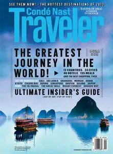 Conde Nast Traveler April 2013 (USA)