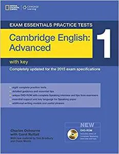 Exam Essentials Practice Tests: Cambridge English: Advanced (CAE) 1 With Key