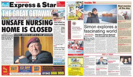 Express and Star Staffordshire Edition – September 28, 2017
