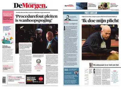 De Morgen – 09 februari 2018