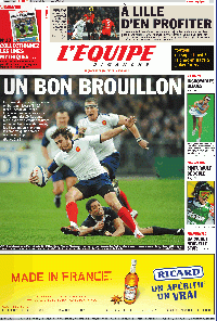 L'Equipe - Dimanche 6 février 2011