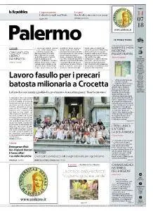 la Repubblica Palermo - 14 Luglio 2018