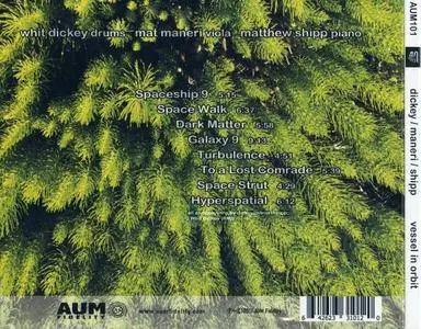 Dickey / Maneri / Shipp - Vessel in Orbit (2017) {AUM Fidelity}