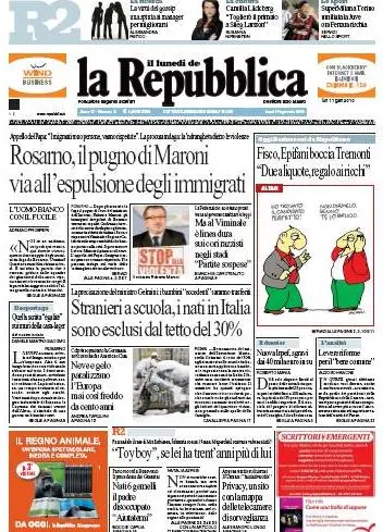 La Repubblica (11-01-10)