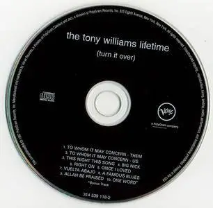 The Tony Williams Lifetime - Turn It Over (1970) {Verve 314 539 118-2 rel 1997}