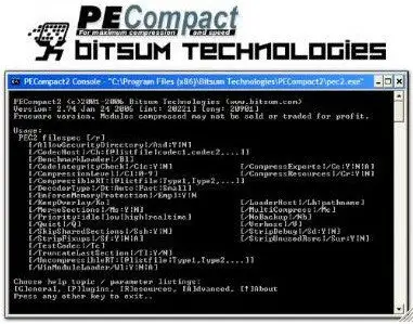 Bitsum PECompact 3.03.23 beta 