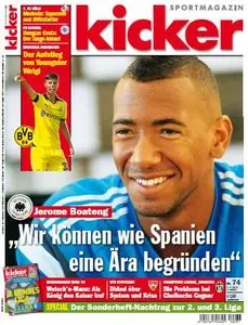 Kicker Sportmagazin - Nr.74, 7 September 2015