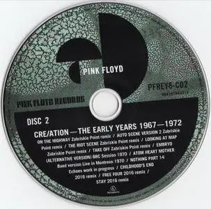 Pink Floyd - The Early Years 1967-72 Cre/ation 2CD (2016)