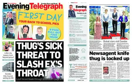 Evening Telegraph First Edition – August 14, 2019