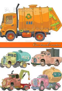 Car truck vector