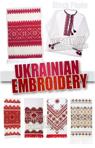 Ukrainian embroidery - UHQ Stock Photo