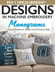 Designs in Machine Embroidery - January/February 2017