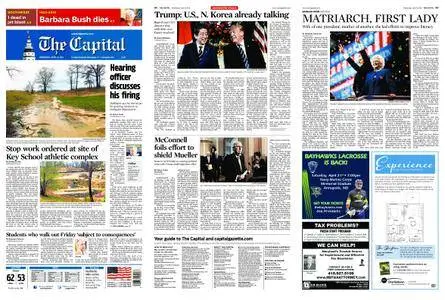 The Capital – April 18, 2018