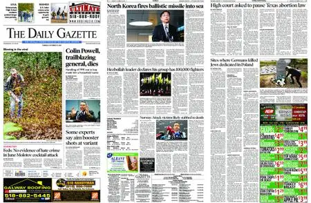 The Daily Gazette – October 19, 2021