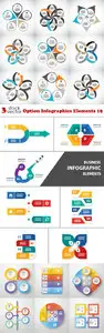 Vectors - Option Infographics Elements 19