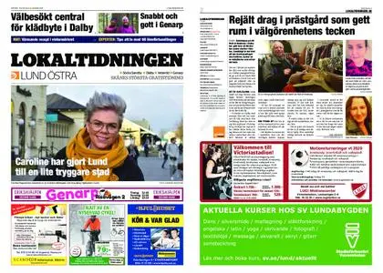 Lokaltidningen Lund – 25 januari 2020