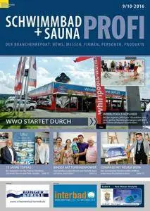 Schwimmbad + Sauna Profi - September/Oktober 2016