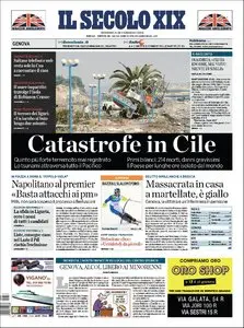 IL SECOLO XIX DEL 28 FEBBRAIO 2010