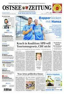 Ostsee Zeitung Rügen - 25. August 2018