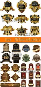 Stickers and posters