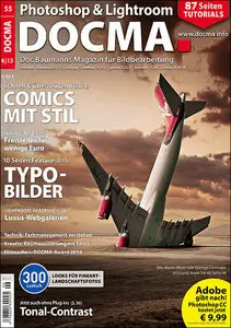 DOCMA - Magazin für professionelle Bildbearbeitung No. 55 - November/Dezember 06/2013
