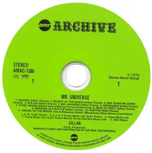 Ian Gillan - Mr. Universe (1979) [2007, Air Mail Archive, AIRAC-1386]