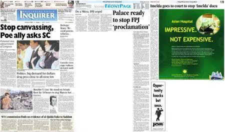 Philippine Daily Inquirer – June 18, 2004