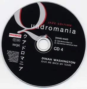 Dinah Washington - Give Me Back My Tears (2005)