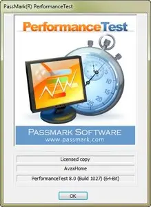 Passmark PerformanceTest 8.0 Build 1027