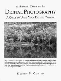 A Short Course in Digital Photography [Repost]